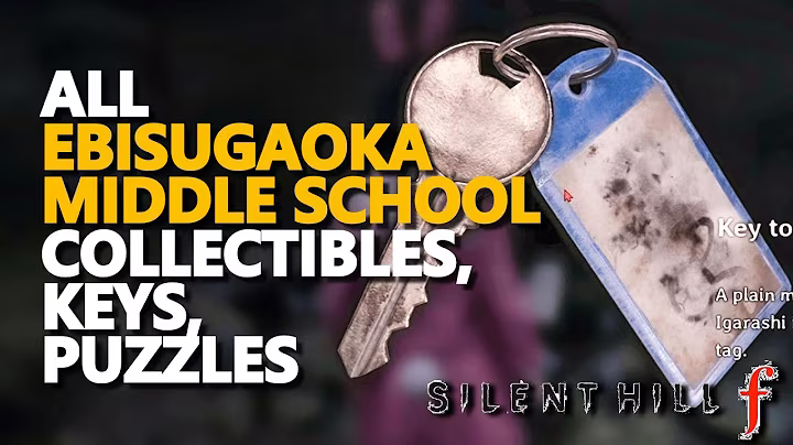 All Ebisugaoka Middle School Collectibles, Keys, Puzzles Silent Hill f