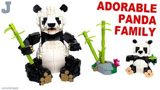 LEGO Creator 2025 Wild Animals: Panda Family 31165 Unboxing, Tour, & Review