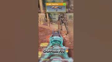 QXR-Fossil Fire Legendary in cod mobile   #callofduty #codm #codmobile #codmyt #shorts