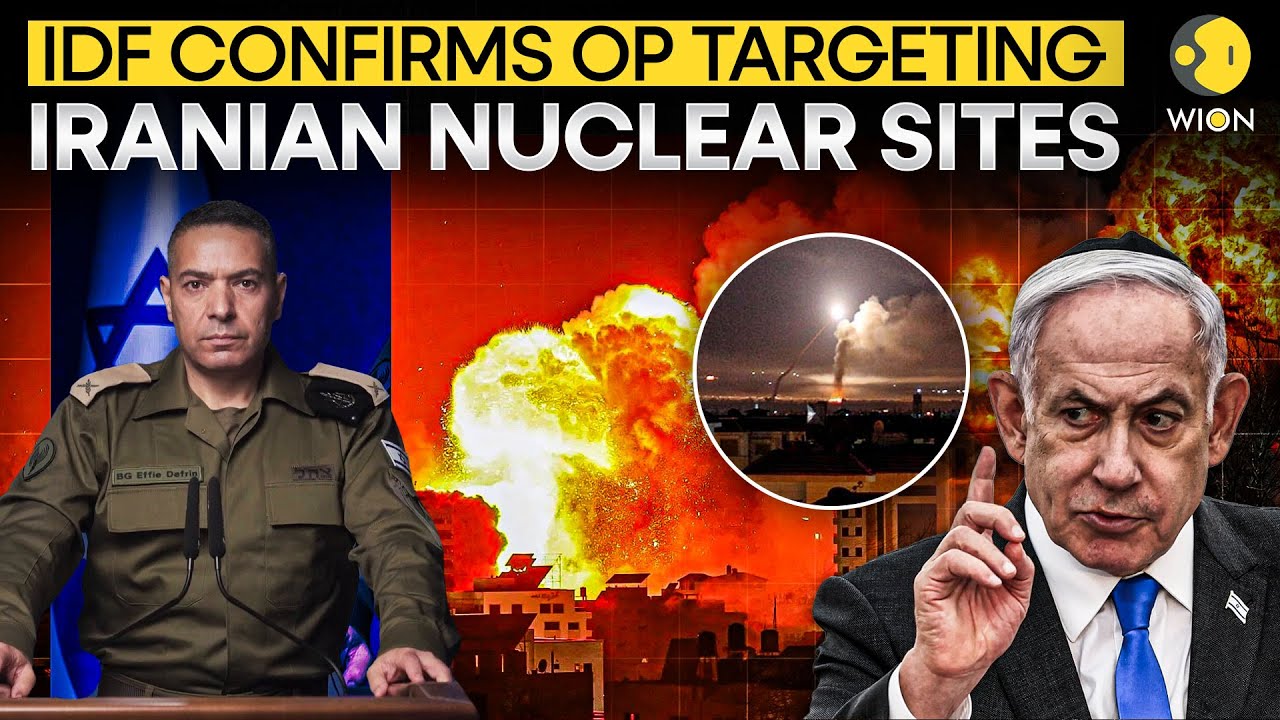 Defrin Israel Strikes Iran: IDF Spokesman Defrin Confirms Israeli Operation ...