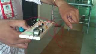 Obstacle Detection for deaf/blind using Ultrasonic Sonar and Atmega16