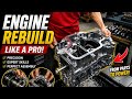 Engine Rebuild Like a Pro! 🔧 Incredible Precision &amp; Assembly Skills/ #carmechanic #carrepair #engine