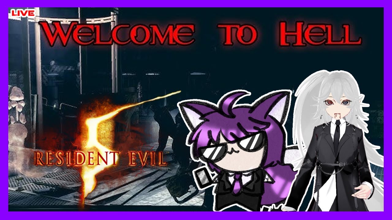[🟣 Live ] Resident Evil 5 | Co-op | Mod Welcome To Hell | Ft.