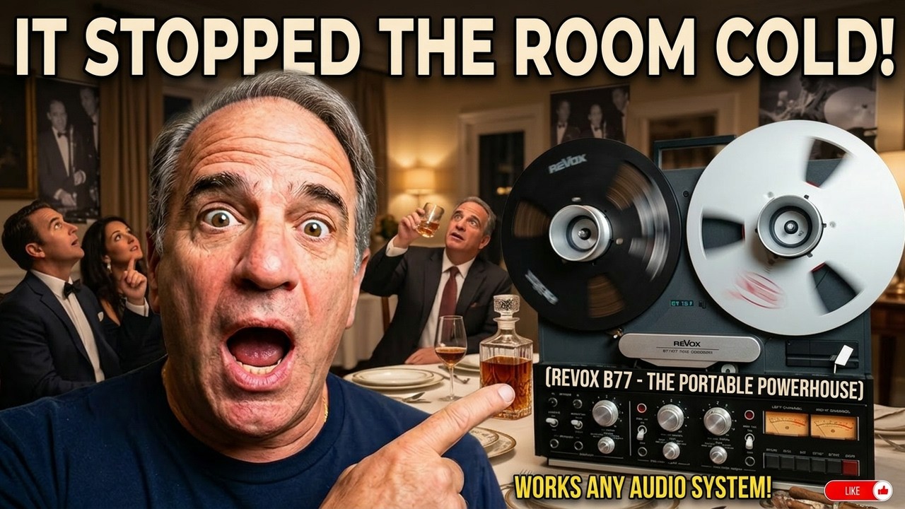 This Tape Player Stopped the Entire Room Cold - Revox B77 MK III