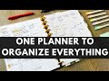 One Planner To Organize My Entire Life | Monthly Flip Through  #oneplanner #lifeorganized