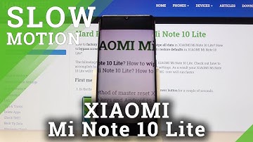 How to Record in Slow Motion in XIAOMI Mi Note 10 Lite – Slow Motion Options