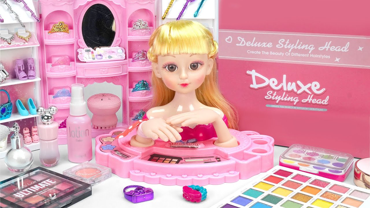 Ultimate Premium Makeup Toy Set, Satisfying Unboxing Princess Make Up Review | Tin Toys ASMR