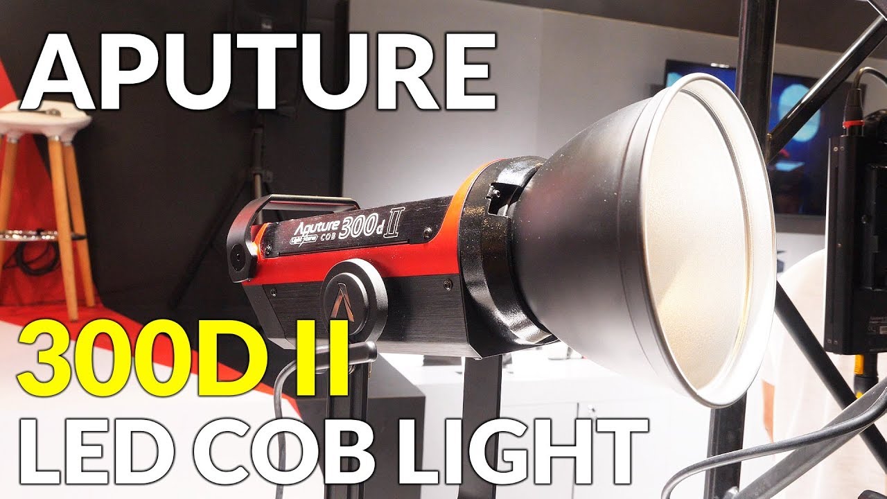 Aputure 300D II New LED COB Light - YouTube