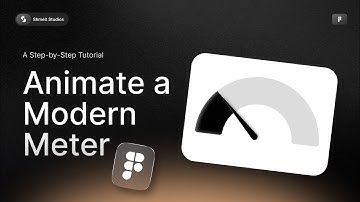 Modern Meter Design Animation in Figma (2025) Easy