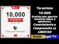 Ya somos 10.000 suscriptores. Gracias a todos por vuestro apoyo y por aportar vuestros comentarios