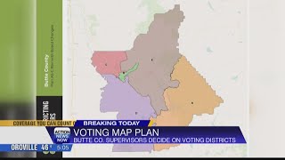 Butte County Supervisors approve new district map