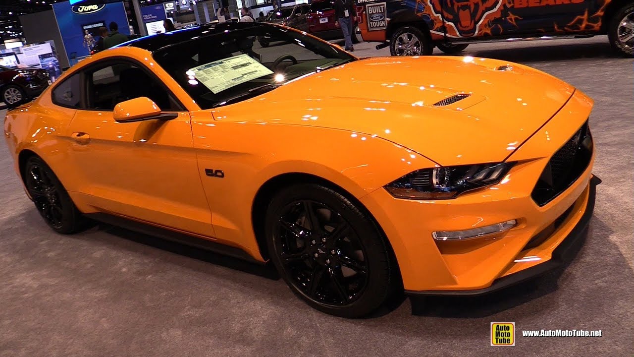 2019 Ford Mustang Gt Exterior And Interior Walkaround 2019 Chicago Auto Show