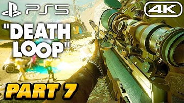 DEATHLOOP Gameplay Walkthrough - PART 7 - 4K 60FPS PS5 No Commentary