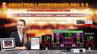 Basketball Scoreboard Software screenshot 5