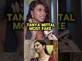 Tanya Mittal Is Most Fake Tanyamittal Biggboss19 Biggboss Weekendkavaar Bb19 Ytshorts mp3