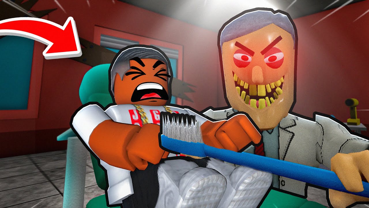 ROBLOX ESCAPE BOB THE DENTIST! (SCARY OBBY) YouTube