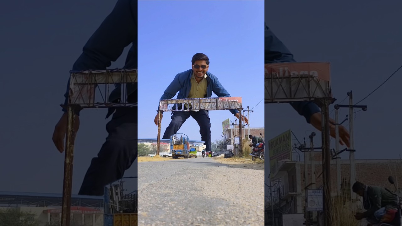 😱 jumping vfx magic video kinemaster editing viral 