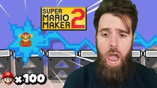 The Agony This Ridiculous Level Brings is SHOCKING. [SUPER MARIO MAKER 2]