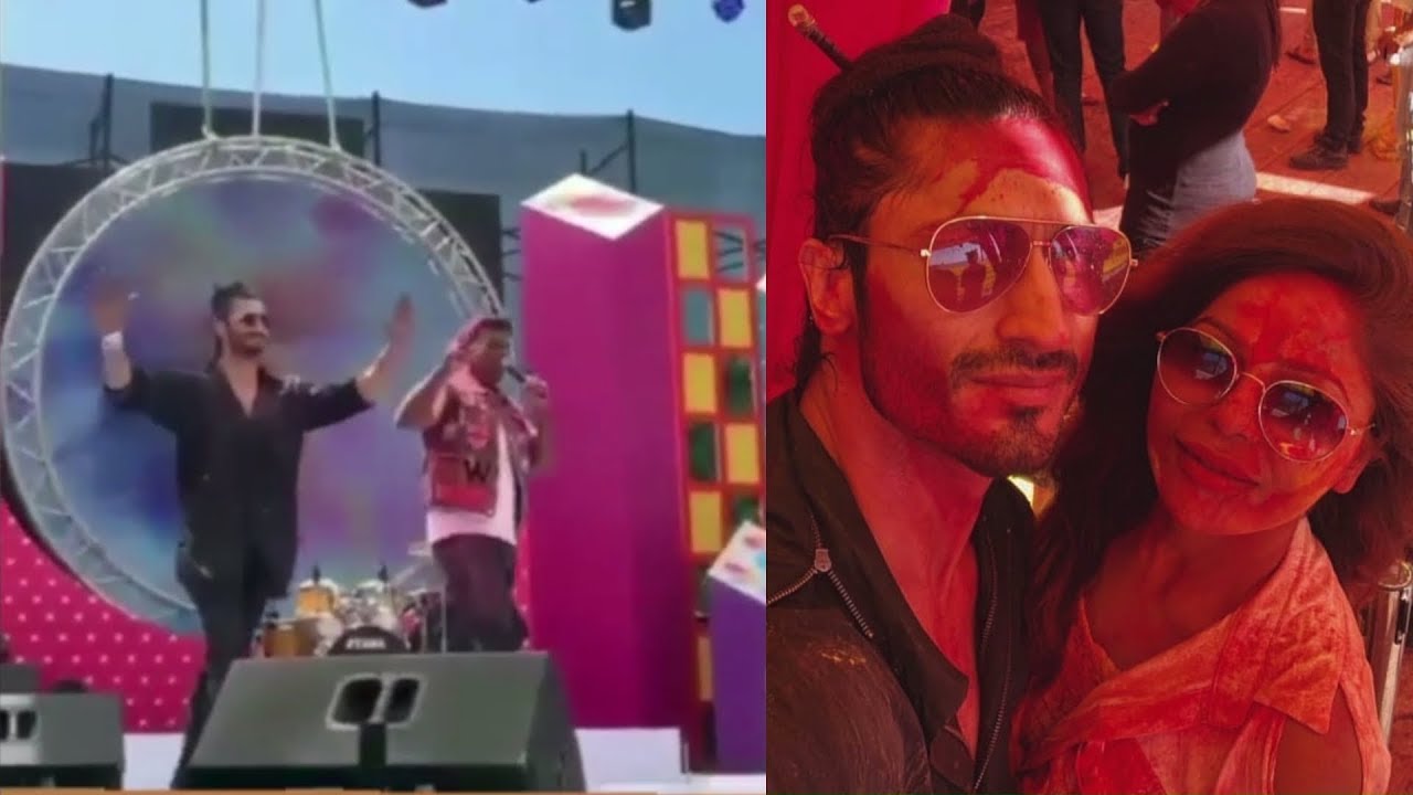 Commando 3 Vidyut Jammwal AMAZING STUNT At Zoom Holi Party 2019 | Bollywood Holi Celebration 2019