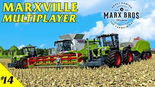 Some Claas-y Equipment - Marxville Multiplayer Ep14 - FS19