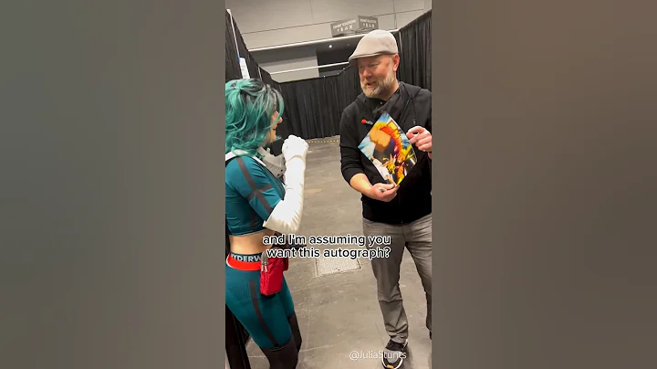 Meeting ALL MIGHT! - Chris Sabat! #myheroacademia #bnha #mha #bokunoheroacademia #anime #manga