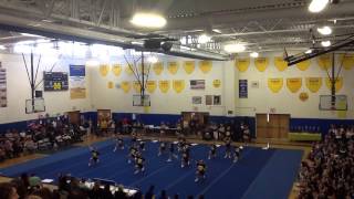 MSA 5 and 6 grade cheerleading competition routine 2013