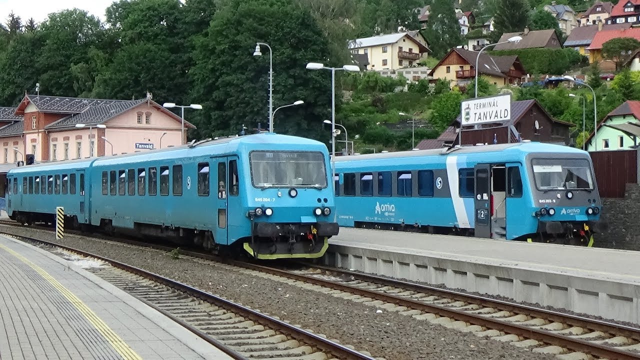 Vlaky - Tanvald 16.6.2020