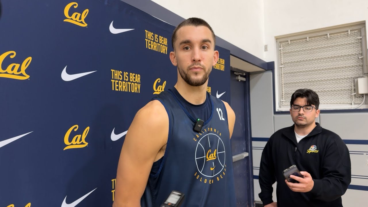 Delaware transfer John Camden previews the upcoming season at Cal (10.21.25)