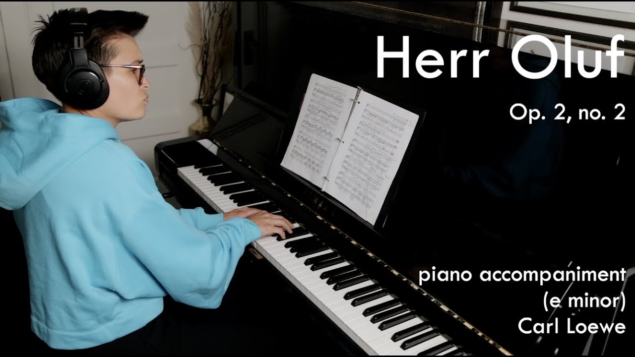 Herr Oluf by Loewe | PIANO ACCOMPANIMENT/rehearsal track