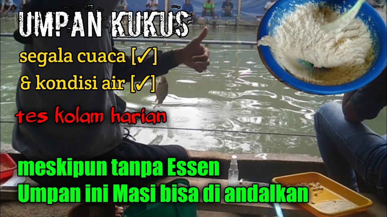 UMPAN IKAN MAS INI GAK DI RAGUKAN LAGI, MEMBUAT UMPAN LUMAYAN BANYAK STOK 8 BKS