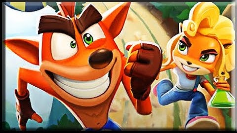 Crash On The Run All Levels Game Play Walkthrough