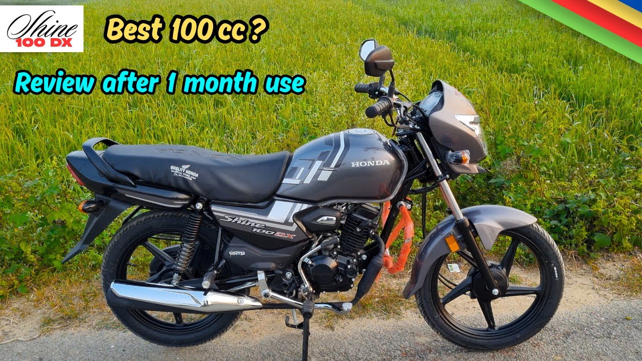 Honda Shine 100 DX Full review