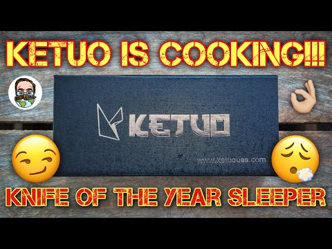Ketuo is COOKING with this new knife!! One of the best designs so far this year!! ????‍????????
