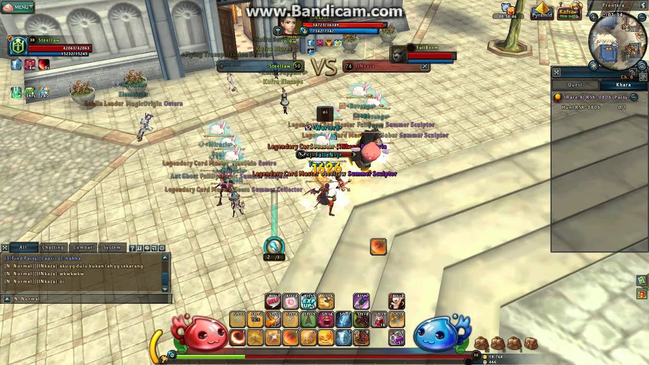 Ragnarok Online 2 : PvP Knight vs Warrior III