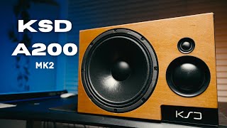 No Subwoofer Needed! KSD A200 mk2 Studio Monitors Review