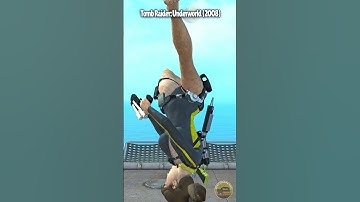 Tomb Raider Lara Croft Backflip Evolution