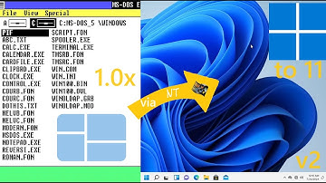 Chaotic Windows Upgrades 2: Windows 1.0 to 11 via NT