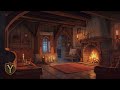 Warm Fireplace Tavern Ambience – Cozy Medieval Music for Relaxation, Study &amp; Sleep #music
