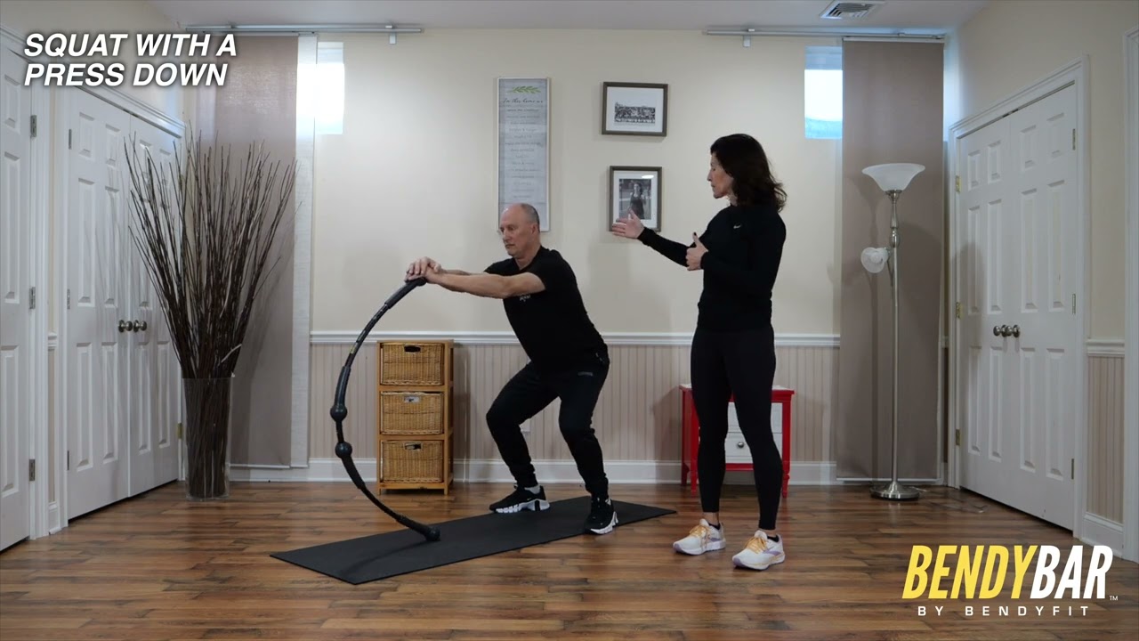Ep. 11, Squat with Press Down (Legs + Anti-Extension Core), video thumbnail