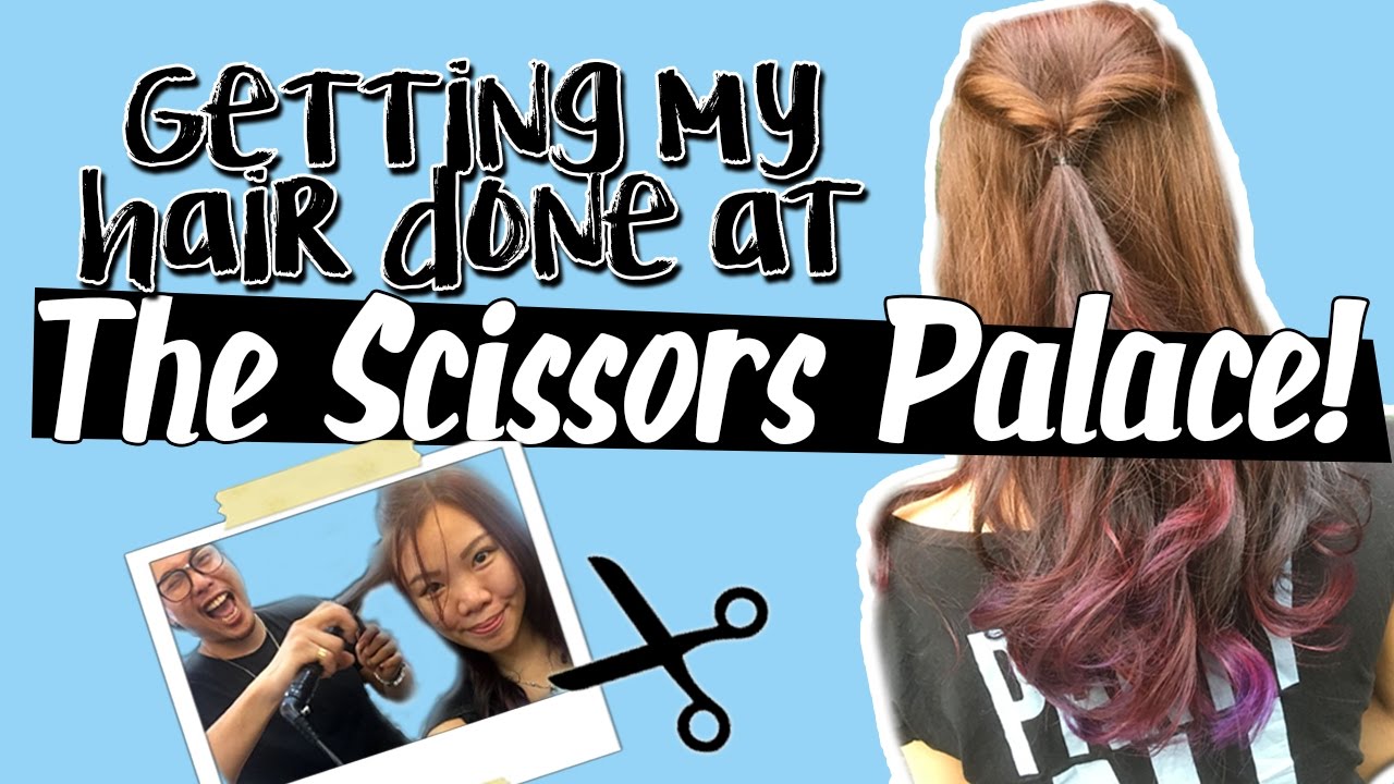 On Hair Colour & Styling at The Scissors Palace