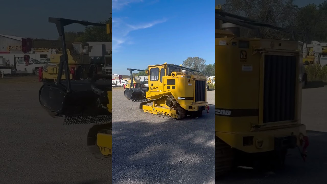 2017 RAYCO C200 TRACKED FORESTRY MULCHER