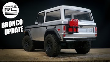 MST CMX Ford Bronco Update, Upgrades, and 3D Printing Accessories