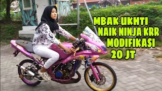 CEWEK HIJAB REVIEW NINJA KRR MODIFIKASI 20 JUTA