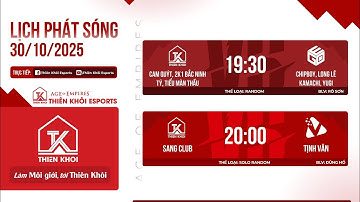 Trực Tiếp | Thiên Khôi Esports vs EGO Media | 4vs4 Random | BLV: RBS | Ngày 30/10/2025