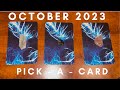October 2023 - Pick A Card Tarot Reading
