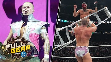 AEW Full Gear HIGHLIGHTS: Kyle Fletcher vs Mark Briscoe voor het TNT Championship | 2025