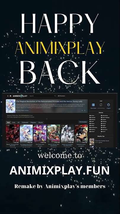 Lid 24% animixplay.to ANIMIX PLAY Use our PWA for better