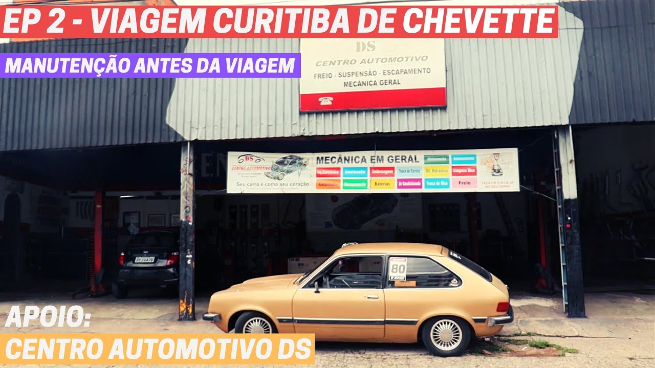 EP2 Viagem Curitiba de Chevette - Trocando retentor diferencial eCaixa de  marchas do cardan chevette