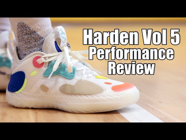 Adidas Harden Vol 5 Performance Review - YouTube