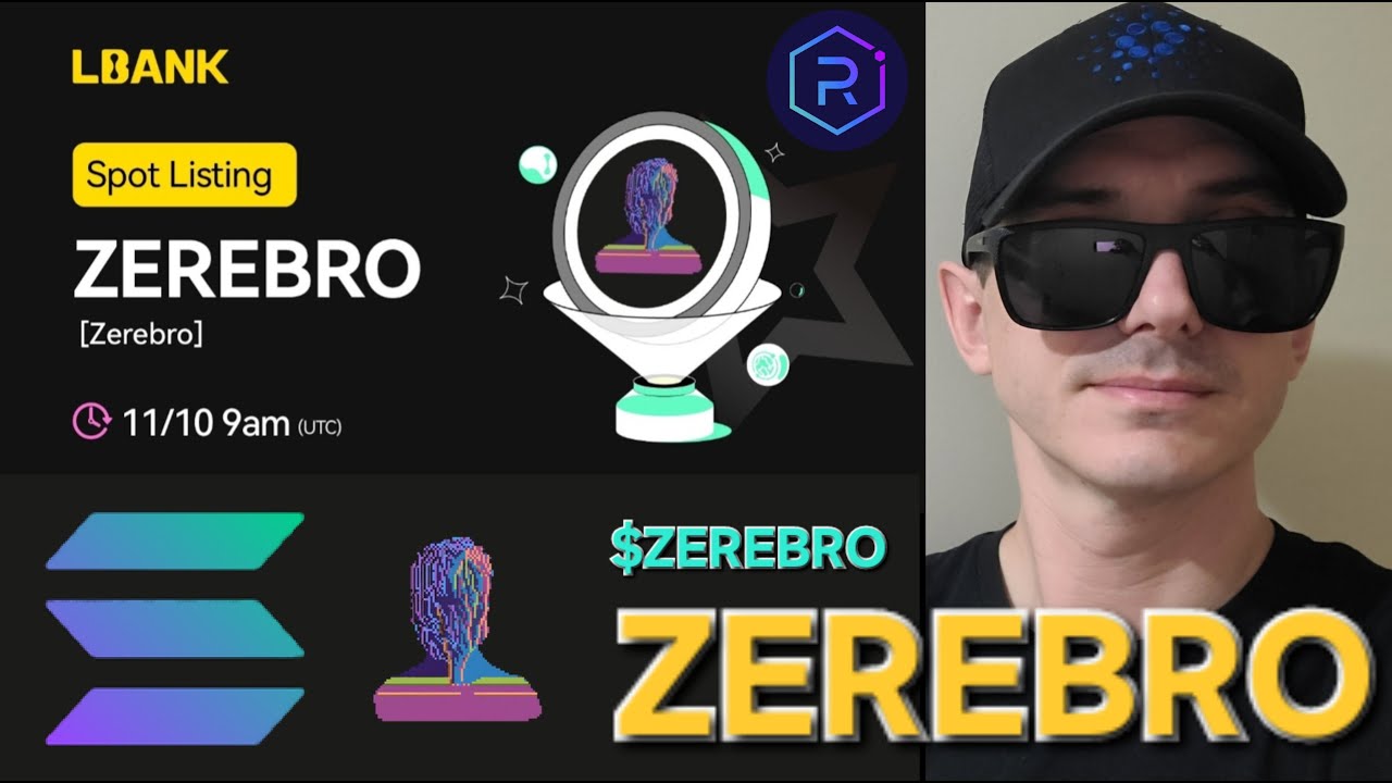 $ZEREBRO - ZEREBRO TOKEN CRYPTO COIN HOW TO BUY LBANK SOLANA SOL RAYDIUM  JUPITER METEORA AI ART MEME